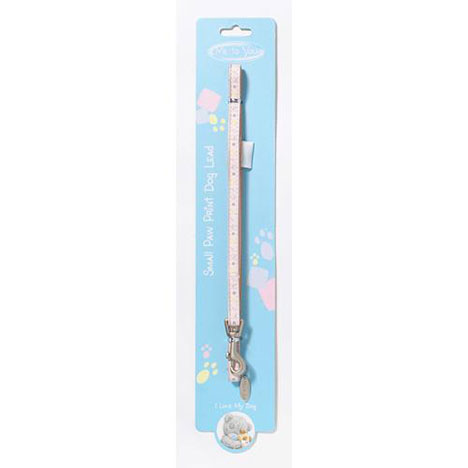 Me to You Bear Paw Prints Lead Small Pink £4.80